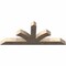 Ekena Millwork Richland Smooth Timber Gable Bracket, Douglas Fir, 72"W x 30"H x 5 1/2"D x 5 1/2"F, 10/12 Pitch GBW072X30X0606RIC00SDF - alternate 2